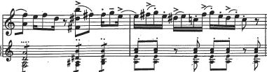 Martinů Rhythmic #6 Jazzrhythmus
