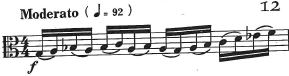 Uhl Twenty Etudes #12, all variations